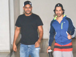 SPOTTED: Varun Dhawan & Ayan Mukerji at Karan Johar’s house