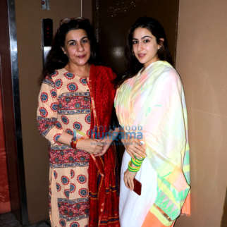 Sara Ali Khan and Amrita Singh snapped at PVR, Juhu