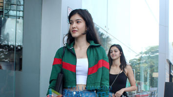 Shanaya Kapoor and Ananya Pandey snapped in Mumbai