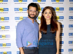 Sharman Joshi and Aishwarya Devan snapped at the 92.7 Big FM office