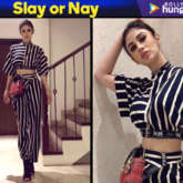 Slay or Nay - Mouni Roy in Narendra Kumar Ahmed for a casual night out with friends (Featured)