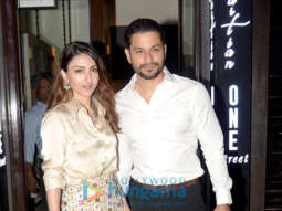 Soha Ali Khan and Kunal Khemu spotted at Bastian