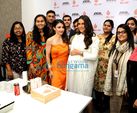Soha Ali Khan at graces the launch of the Bio-Oil coffee table book