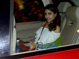 Soha Ali Khan snapped at Saif Ali Khan’s home