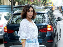Swara Bhaskar spotted at Amrapali store in Juhu