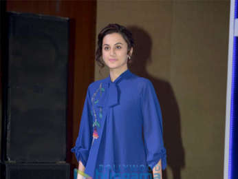 Taapsee Pannu attends the launch of Panasonic Mobiles