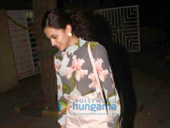 Taapsee Pannu snapped in Juhu