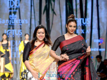 Tabu, Athiya Shetty and others walks the ramp at Lotus Make-up India Fashion Week 2018