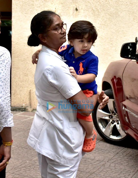 Taimur Ali Khan snapped in Mumbai Taimur Ali Khan snapped in Mumbai