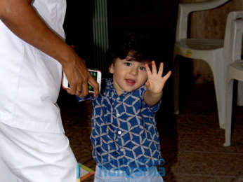 Taimur Ali Khan spotted in Bandra