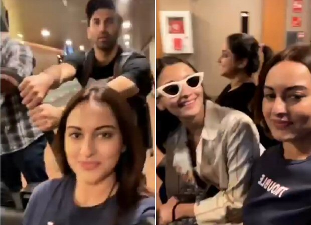 WATCH Kalank stars Alia Bhatt, Aditya Roy Kapur and Sonakshi Sinha make airport travelling more fun in this goofy video