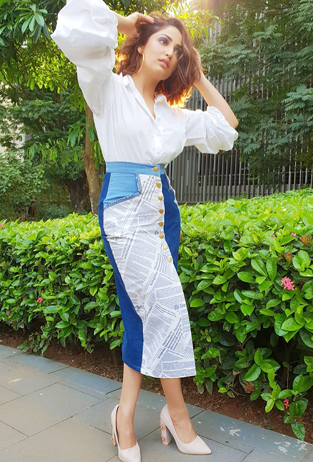 Yami Gautam for live interviews at Facebook office (3)