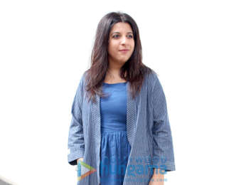 Zoya Akhtar and Neha Dhupia snapped on sets of the show No Filter Neha
