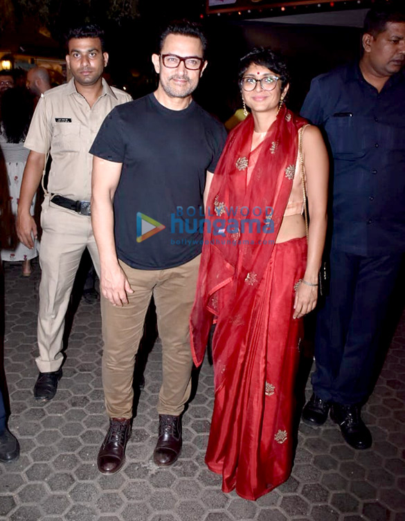 Aamir Khan spotted at Prithvi Theatre