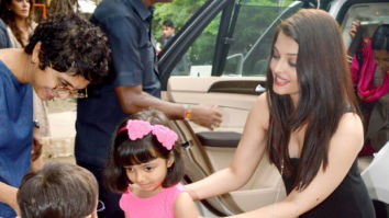 Aamir Khan’s son Azad plays Ram and Aishwarya Rai Bachchan’s daughter Aaradhya is Sita in a school skit (watch video)