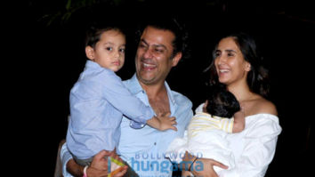 Abhishek Kapoor and Pragya Kapoor snapped during son’s birthday celebration