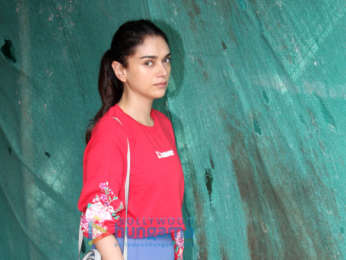 Aditi Rao Hydari and Iulia Vantur snapped at the gym