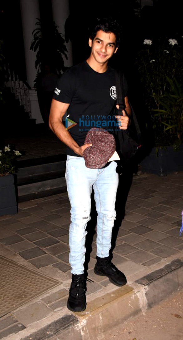 aditya roy kapur and ishaan khatter spotted at juhu pvr 2