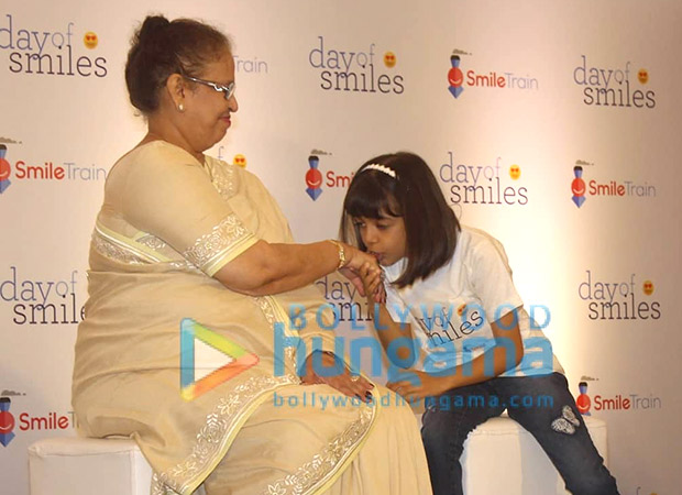 Aishwarya Rai Bachchan, Aaradhya Bachchan and mom Vrinda Rai spend the day with NGO kids on Krishna Raj Rai's birth anniversary