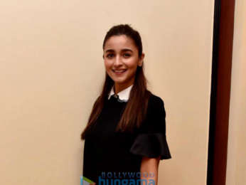 Alia Bhatt, Shaking Batra snapped during a session with Narcos Mexico stars Michael Pena and Diego Luna