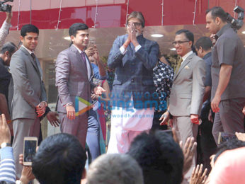 Amitabh Bachchan snapped at Kalyan Jewellers event