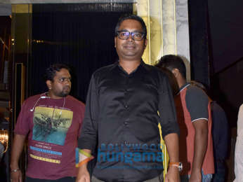 Arjun Kapoor and Rajkumar Gupta snapped at the wrap up party of India's Most Wanted