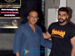 Arjun Kapoor and Ashutosh Gowariker snapped in Mumbai