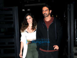 Arjun Rampal and Gabriella Demetriades spotted at Yauatcha in BKC