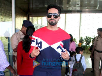 Ayushmann Khurrana, Raveena Tandon and others snapped at the airport