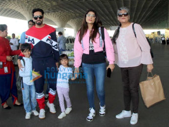 Ayushmann Khurrana, Raveena Tandon and others snapped at the airport