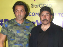 Sunny Deol and Bobby Deol snapped at Hoot in Juhu