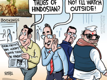 Bollywood Toons: Thugs of Hindostan disappoints film critics! Bollywood Toons: Thugs of Hindostan disappoints film critics!