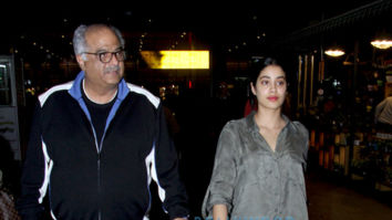 Boney Kapoor, Janhvi Kapoor, Kajol and others snapped at the airport