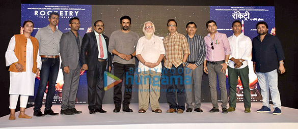 Celebs grace the trailer launch of the film ‘Rocketry The Nambi Effect’