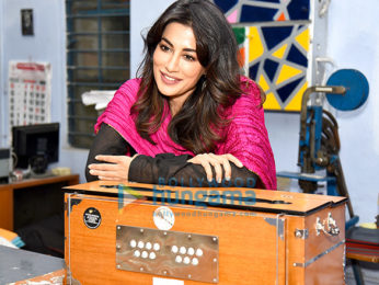 Chitrangda Singh snapped spending time with the visually impaired in Delhi
