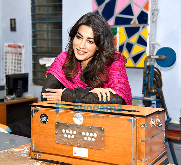 Chitrangda Singh snapped spending time with the visually impaired in Delhi Chitrangda Singh snapped spending time with the visually impaired in Delhi