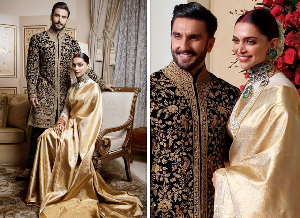 Deepika Padukone – Ranveer Singh Reception: Newlyweds Look REGAL And ...