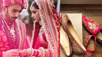 Deepika Padukone – Ranveer Singh – Wedding: It was a royal shoe affair with Sabyasachi x Christian Louboutin juttis for the bride and groom!