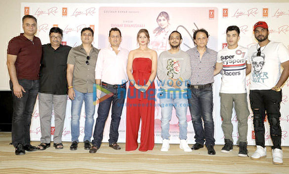 dhvani bhanushali neeraj roy and others grace the launch of the album leja re 11