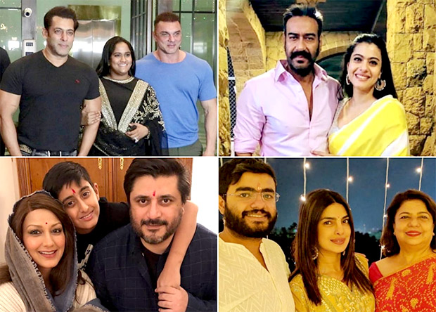 Diwali 2018 Salman Khan, Priyanka Chopra, Ajay Devgn, Kareena Kapoor, Sonali Bendre celebrate the festival in full swing