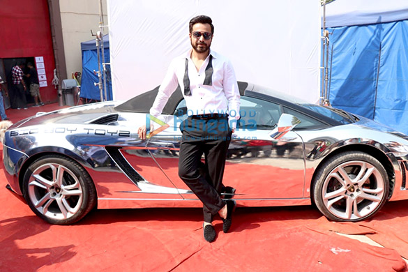 emraan hashmi and guru randhawa snapped on sets of cheat india 2