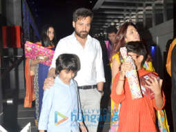Emraan Hashmi and family snapped at Hakkasan in Bandra