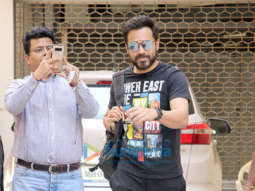 Emraan Hashmi snapped at a studio in Bandra