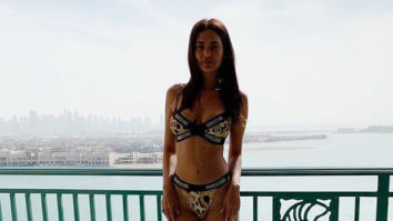 HOT DAMN! Esha Gupta unleashes her wild side in Dubai with an animal print bikini