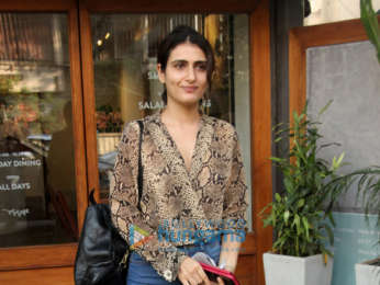 Fatima Sana Shaikh snapped at Sequel in Bandra