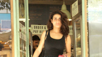 Fatima Sana Shaikh spotted at The Kitchen Garden
