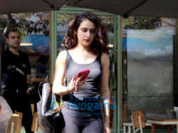 Fatima Sana Shaikh spotted at The Kitchen Garden
