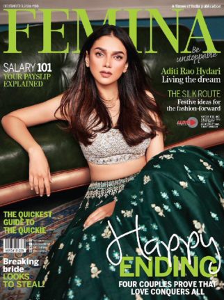 Aditi Rao Hydari On The Cover Of Femina