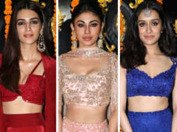 GRAND Diwali Celebration at Ekta Kapoor House with many Celebs | Kriti Sanon | Mouni roy