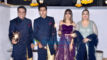 Govinda and family celebrate Diwali
